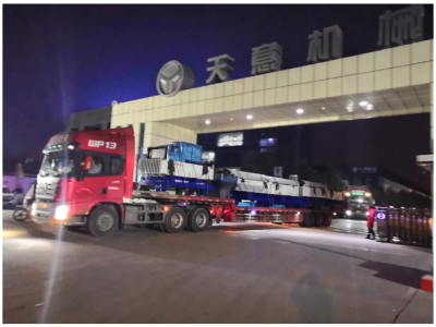 年終歲末天意機械發(fā)貨忙 加班加點為市場！